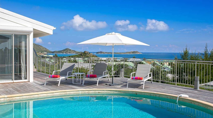 Villa Pool at PIE OCV, Hillside/Orient, St. Martin