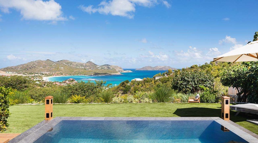 Villa Pool at WV CTH, St. Jean, St. Barthelemy