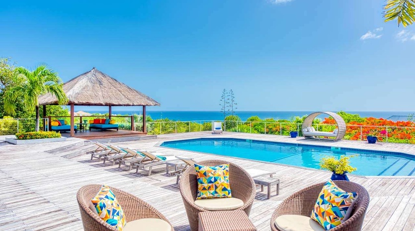 Villa Pool at SXM LOT, Hillside/Terres Basses, St. Martin