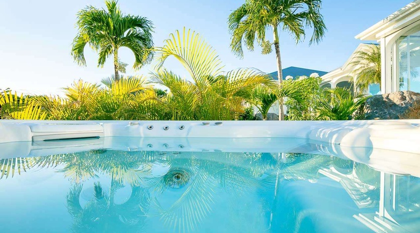 Villa Pool at WV BYZ, Colombier, St. Barthelemy