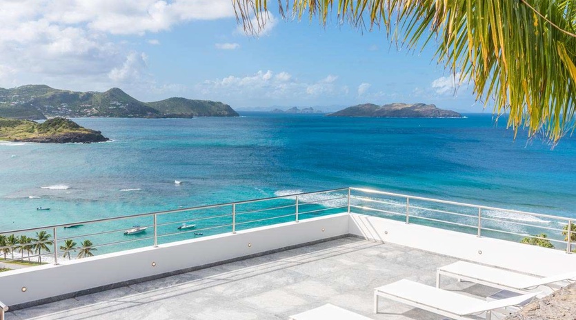 Patio at WV REP, Lorient, St. Barthelemy