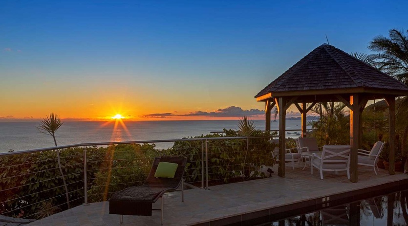 The view from WV GDF, Colombier, St. Barthelemy