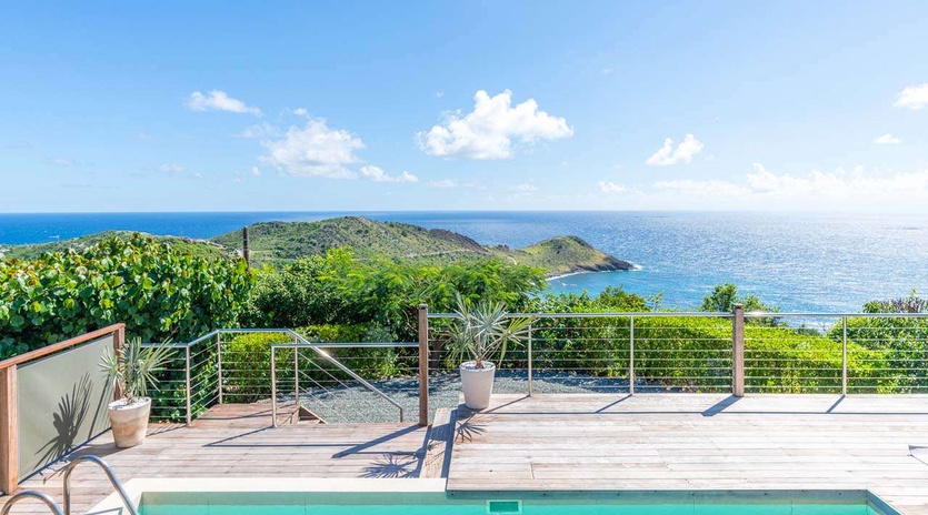 The view from WV BEL, Vitet, St. Barthelemy
