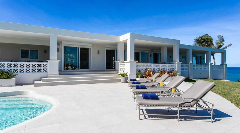 Villa Pool at PIE FAL, Hillside/Terres Basses, St. Martin