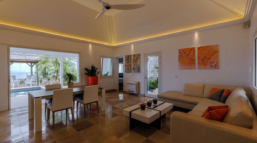 Interior of WV GDF, Colombier, St. Barthelemy