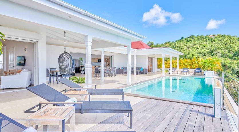 Villa Pool at WV ANK, Colombier, St. Barthelemy