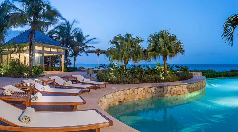 Villa Pool at AXA SAN, Long Bay, Anguilla