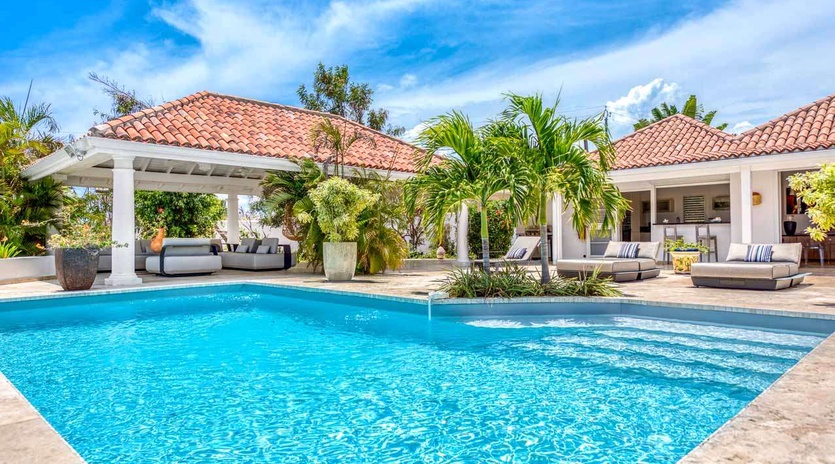 Villa Pool at PIE LAN, Hillside/Terres Basses, St. Martin