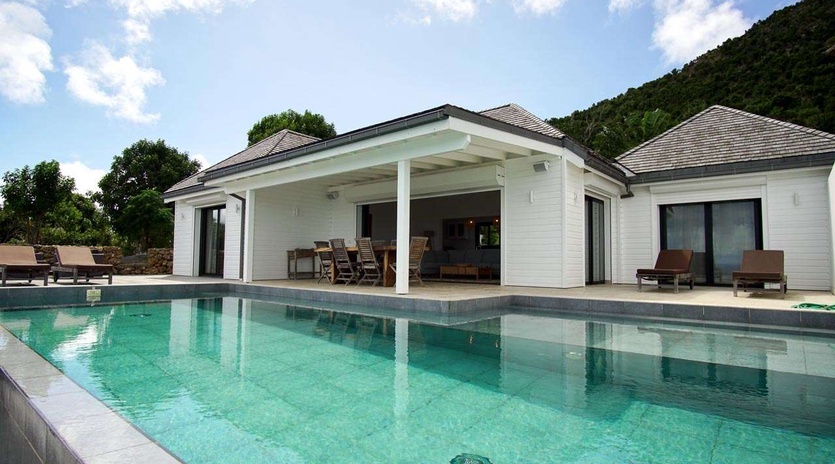 Villa Pool at WV TED, Vitet, St. Barthelemy