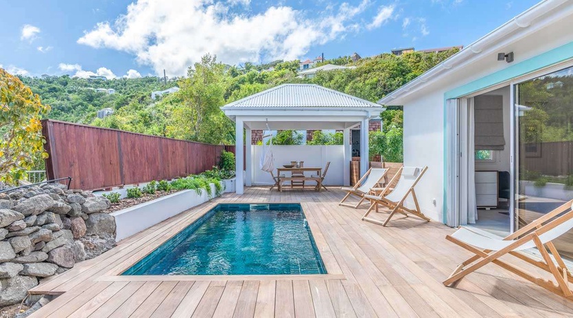 Villa Pool at WV STC, Camaruche, St. Barthelemy