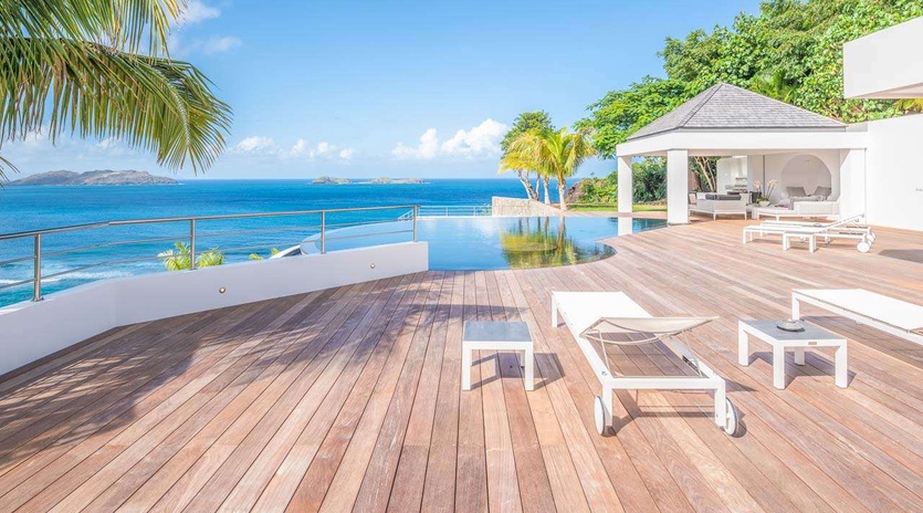 Deck at WV REP, Lorient, St. Barthelemy