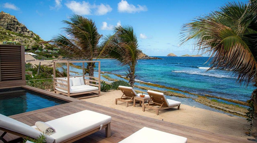 Deck at WV ACF, Anse des Cayes, St. Barthelemy