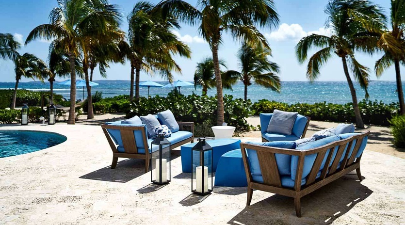 Patio at AL AL2, Shoal Bay West, Anguilla