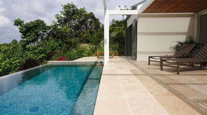 Villa Pool at WV ARK, Pointe Milou, St. Barthelemy