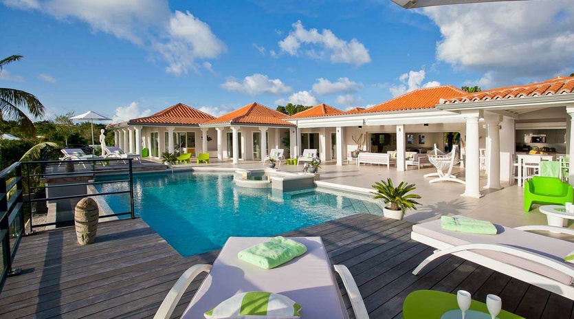 Villa Pool at SXM GSL, Hillside/Terres Basses, St. Martin