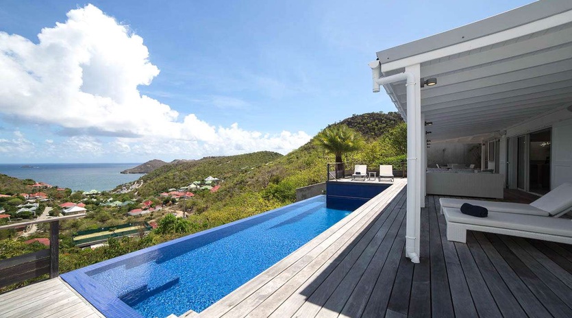Villa Pool at WV RIV, Flamands, St. Barthelemy
