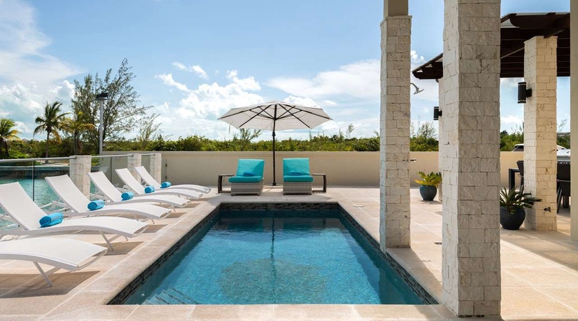 Villa Pool at TC SUG, Leeward, Turks & Caicos