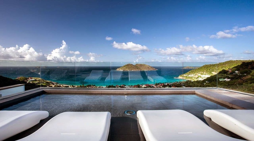 The view from WV WAY, Colombier, St. Barthelemy