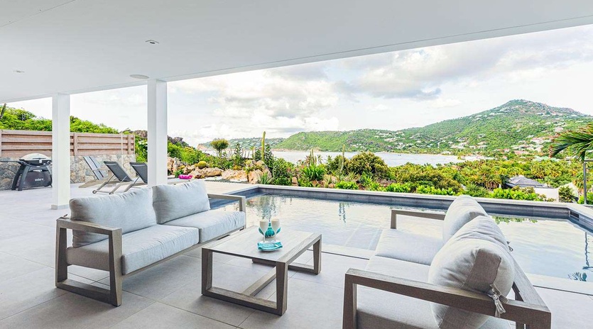 Terrace at WV DAD, Lorient, St. Barthelemy