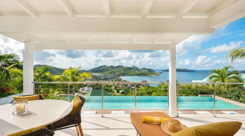 Terrace at WV LLA, St. Jean, St. Barthelemy