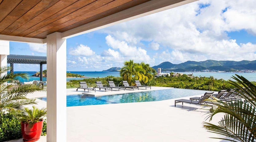 Villa Pool at SXM LAS, Hillside/Terres Basses, St. Martin