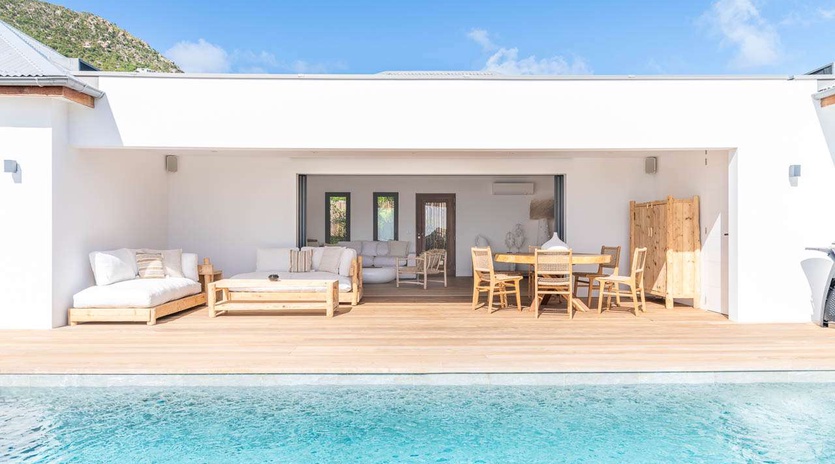 Villa Pool at WV CUT, Toiny, St. Barthelemy