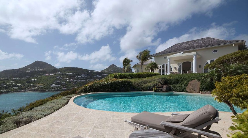 Villa Pool at WV JAY, Mont Jean, St. Barthelemy