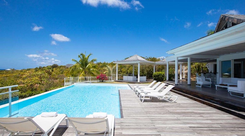 Villa Pool at SXM NOL, Hillside/Terres Basses, St. Martin