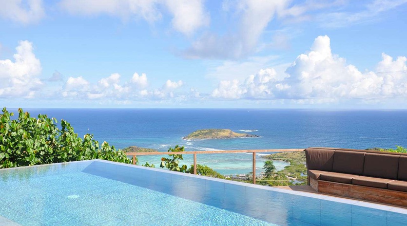 Villa Pool at WV TED, Vitet, St. Barthelemy