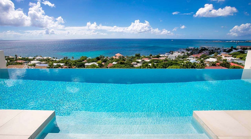 Villa Pool at PIE BLV, Pelican Key, St. Martin