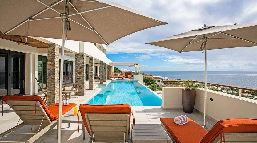 Villa Pool at PIE BLV, Pelican Key, St. Martin