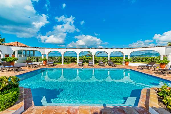 Villa Pool at SXM SER, Beach Side/Baie Rouge, St. Martin