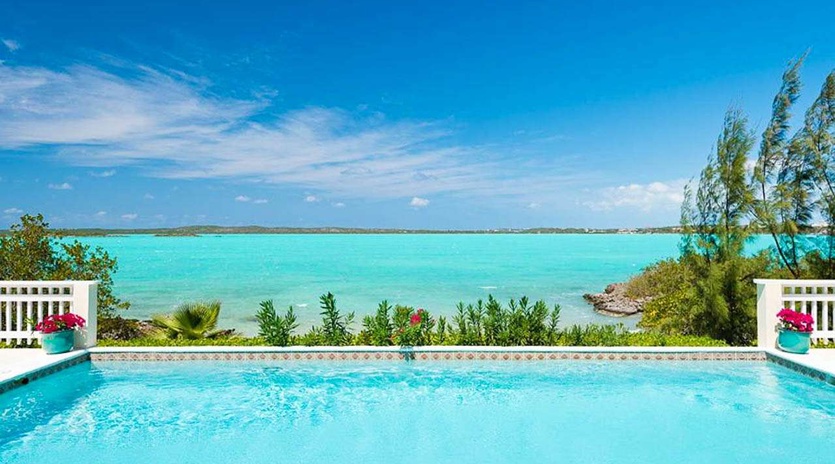 Villa Pool at TC BRI, Chalk Sound/Taylors, Turks & Caicos
