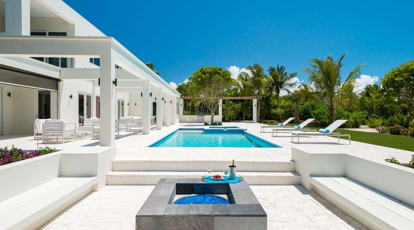 Patio at PL TUR, Grace Bay/Leeward, Turks & Caicos