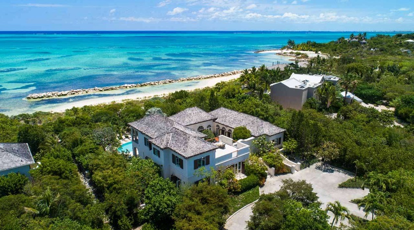 Aerial photo of IE BAR, Thompson Cove, Turks & Caicos