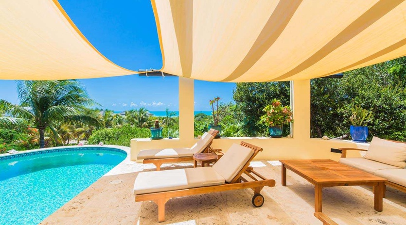 Villa Pool at TC JSM, Ocean Pt/Taylors, Turks & Caicos