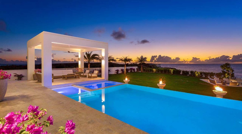 Villa Pool at AXA KAN, West End, Anguilla