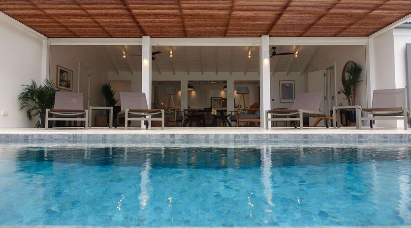 Villa Pool at WV ARK, Pointe Milou, St. Barthelemy