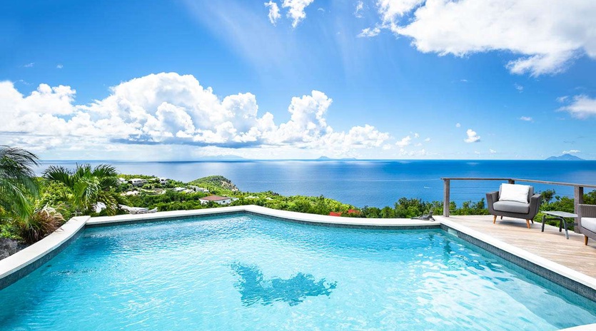 Villa Pool at WV GGL, Gouverneur, St. Barthelemy