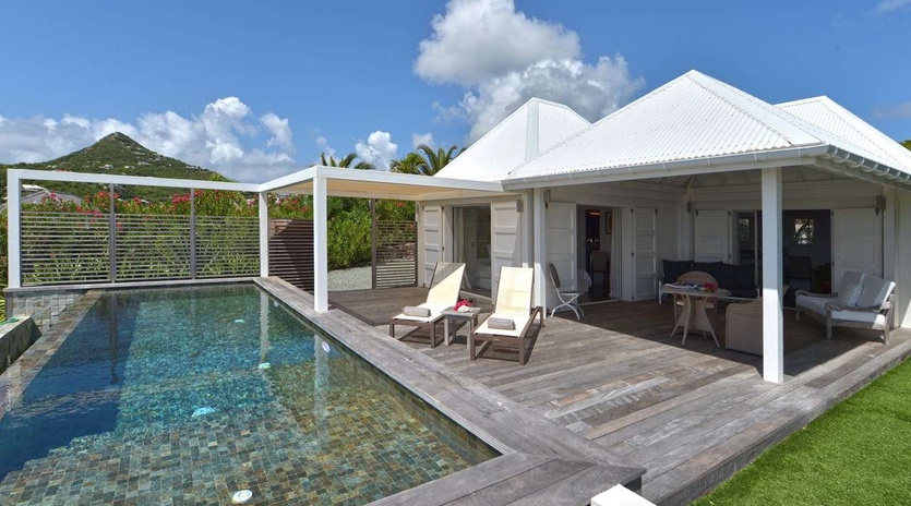 Villa Pool at WV APN, Mont Jean, St. Barthelemy