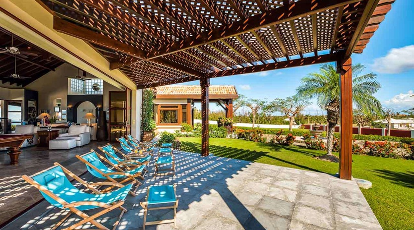 Terrace at PIE CDP, Beach Side/Baie Longue, St. Martin