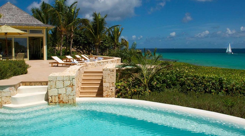 Villa Pool at AXA SAN, Long Bay, Anguilla