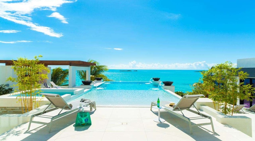 Villa Pool at TC WIN, Turtle Tail, Turks & Caicos
