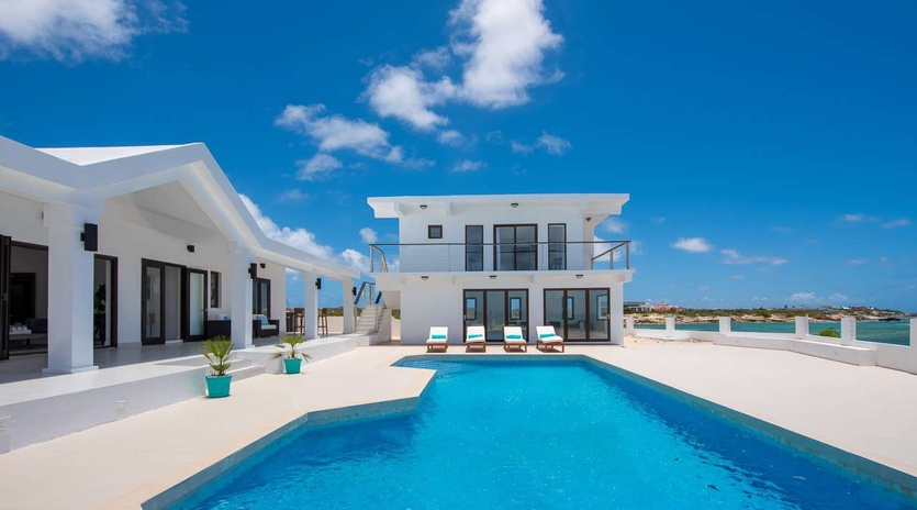 Villa Pool at AXA PBA, Blowing Point, Anguilla
