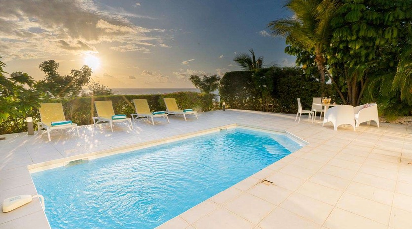 Villa Pool at PIE BLS, Happy Bay, St. Martin