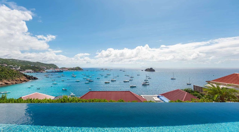 Villa Pool at WV BCA, Corossol, St. Barthelemy