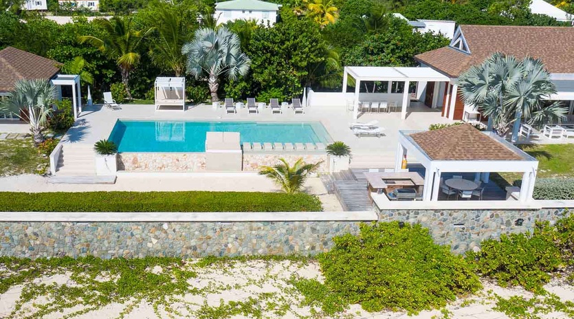 Villa Pool at PIE TNS, Beach Side/Baie Longue, St. Martin