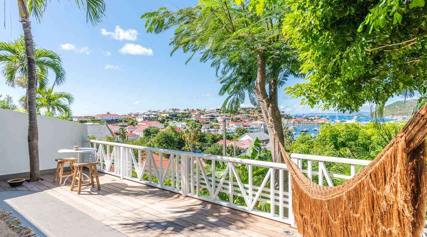 Deck at WV FCC, Gustavia, St. Barthelemy