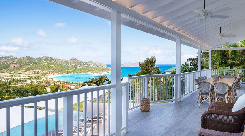 Veranda at WV LBC, St. Jean, St. Barthelemy