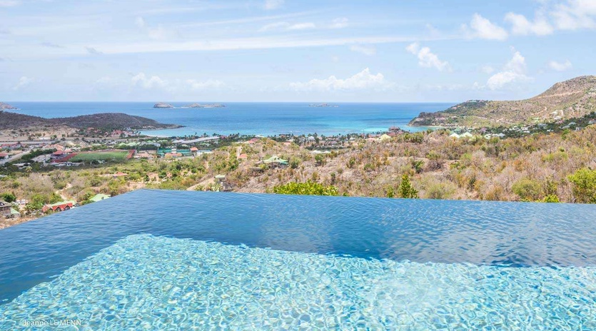 Villa Pool at WV BST, Lurin, St. Barthelemy